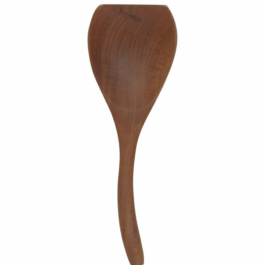 Cooks' Tools * | Danica Brands Danica Heirloom Reclaimed Teak Wood 7.85 Short Shovel | Wavy