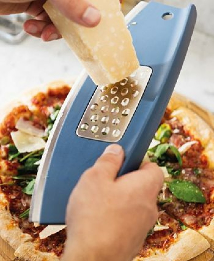 Kitchen * | Berghoff Leo Collection Pizza Slicer & Grater Blue