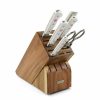 Knives * | Wusthof Cutlery Wusthof Classic White 7-Piece Set | Acacia