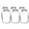 Glassware & Tabletop * | Bormioli Rocco 4.67L Swing Top Fido Glass Jars | 6-Pack