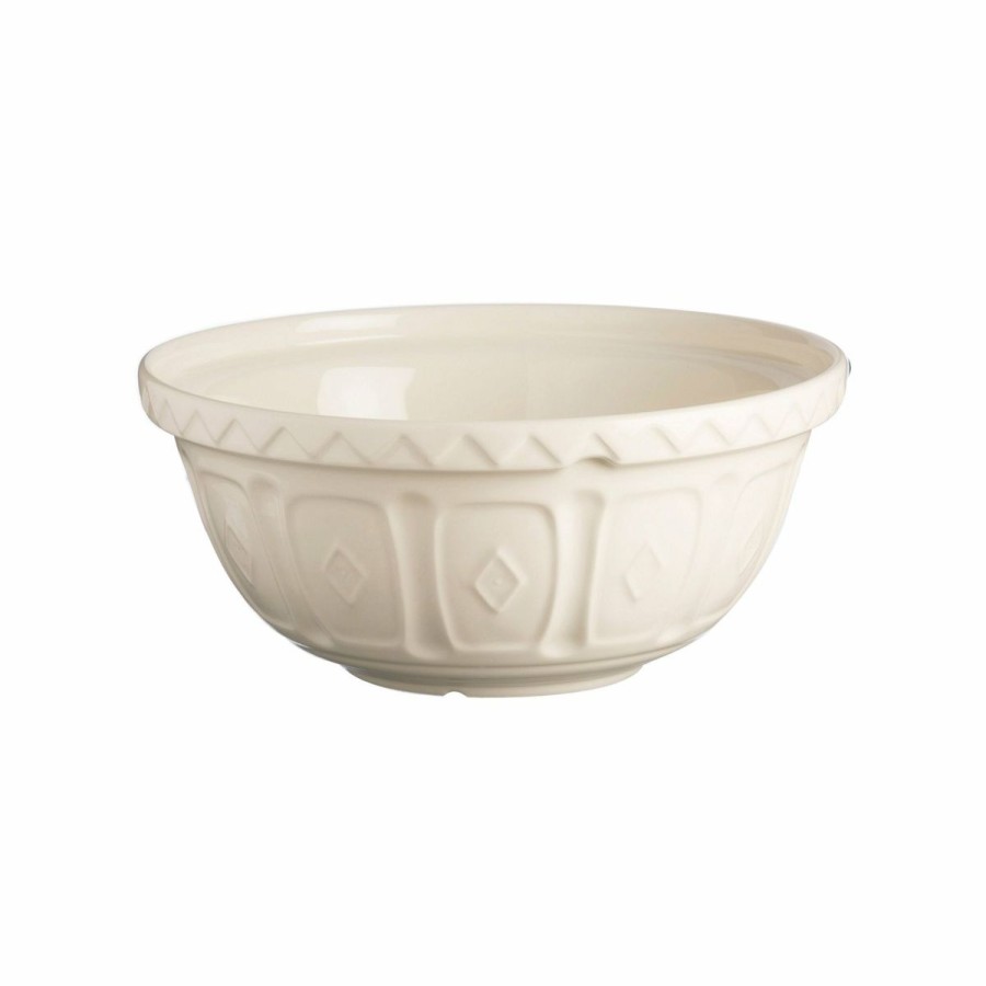 Cooks' Tools * | Mason Cash Color Mix S18 (2.85 Qt) Mixing Bowl | Cream