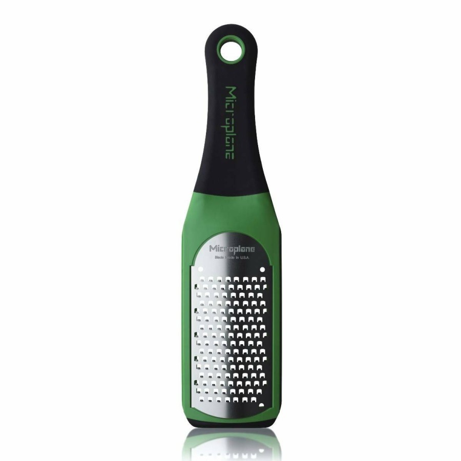 Cooks' Tools * | Microplane Coarse Grater | Green