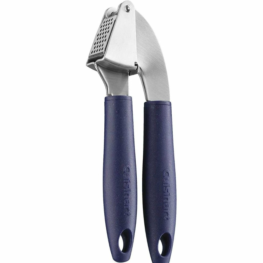 Cooks' Tools * | Cuisinart Oceanware Collection Garlic Press | Deep Blue