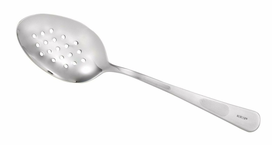 Cooks' Tools * | Mercer Culinary 9 Perforated Bowl Stainless Steel Plating Spoon