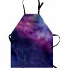 Kitchen * | Ambesonne Outer Space Apron Multi