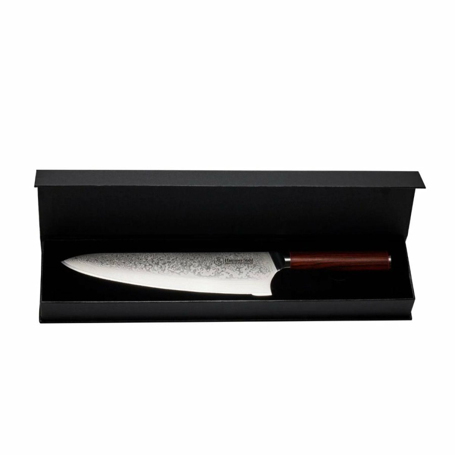 Knives * | Hammer Stahl Damascus Series Cutlery | 9 Chef Knife