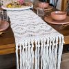 Glassware & Tabletop * | Everything Kitchens 13 X 86 Macrame Table Runner | Reverie