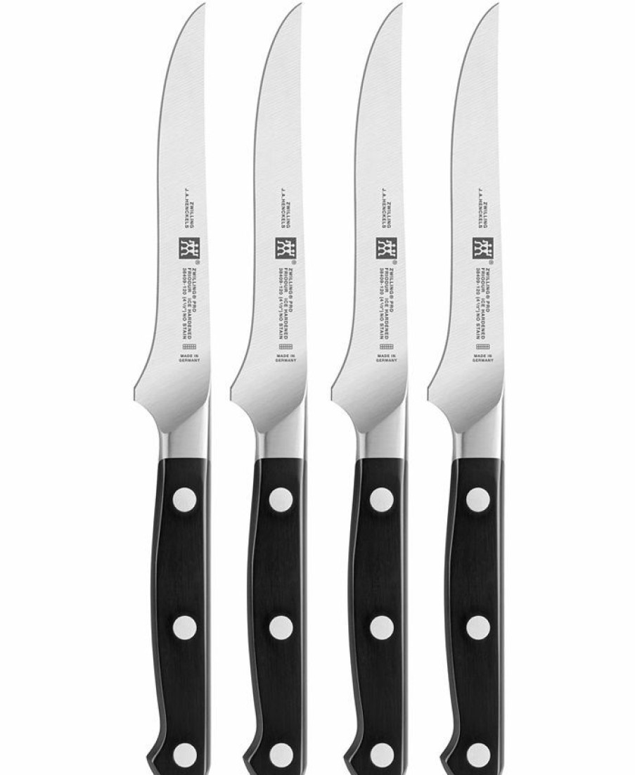 Kitchen * | Zwilling Pro 4Pc Steak Knife Set