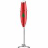 Kitchen * | Zulay Kitchen Milk Frother With Stand Christmas Edition