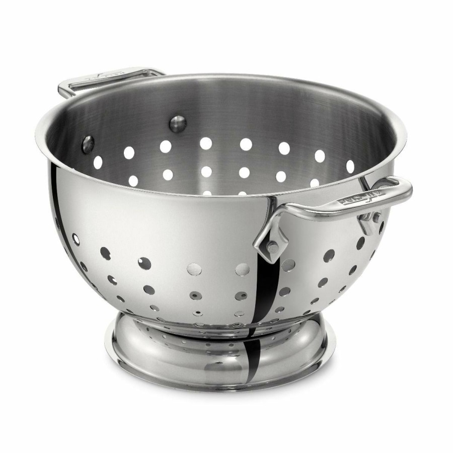 Cooks' Tools * | All-Clad Stainless Steel Colander | 3 Qt.