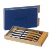 Knives * | Opinel Olive Wood Handle Set Of 4 Steak Knives