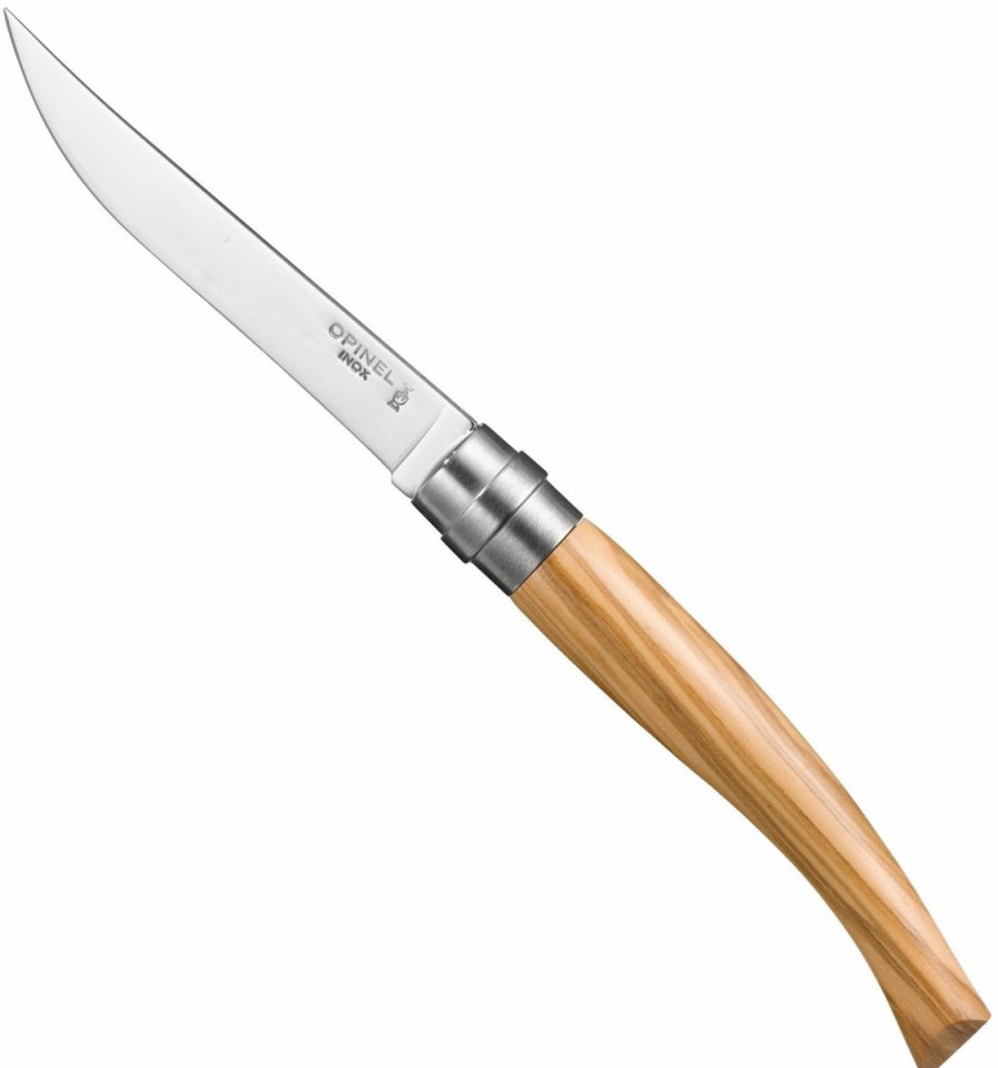 Knives * | Opinel Olive Wood Handle Set Of 4 Steak Knives