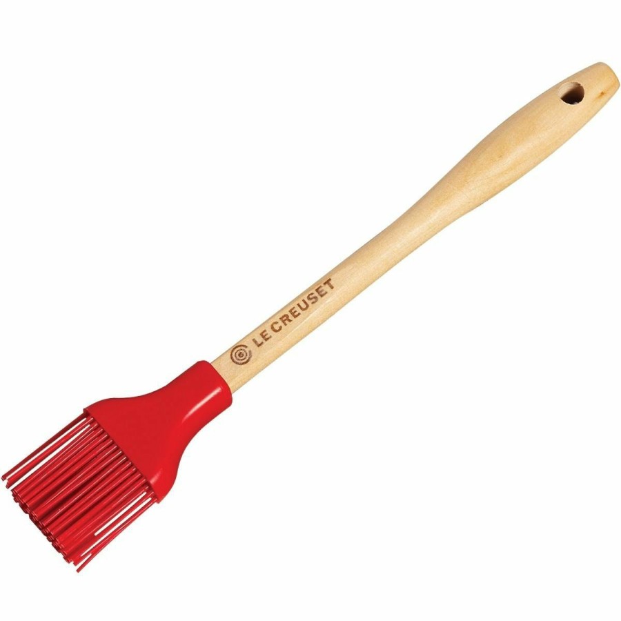 Cooks' Tools * | Le Creuset Silicone Pastry Brush | Cerise/Cherry Red