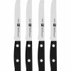 Kitchen * | Zwilling Twin Gourmet Steak Knives, Triple Riveted Set Of 4