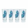 Glassware & Tabletop * | Fiesta 16Oz Cooler Glassware (Set Of 4) | Coastal Shells