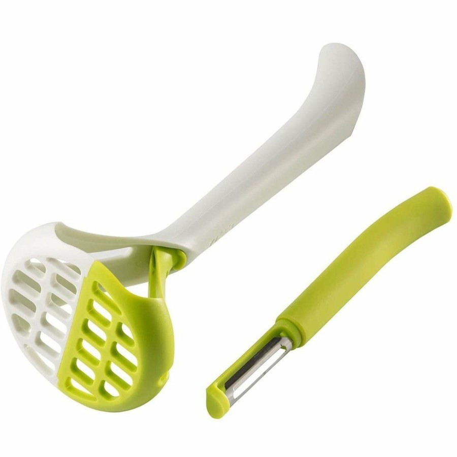 Cooks' Tools * | Gourmac Peel 'N Mash | Green