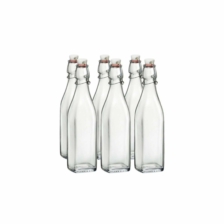 Glassware & Tabletop * | Bormioli Rocco 17Oz Swing Top Glass Bottles | 6-Pack