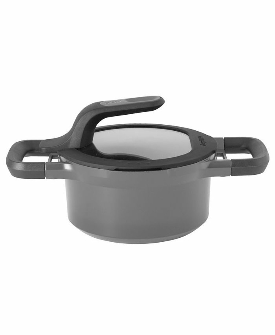 Kitchen * | Berghoff Gem Collection Nonstick 1.1-Qt. Covered Casserole Grey