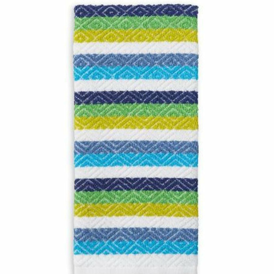 Glassware & Tabletop * | Fiesta 16 X 28 Kitchen Towel | Diamonte Cool