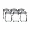 Glassware & Tabletop * | Bormioli Rocco 1L Swing Top Fido Canning Jars | 6-Pack