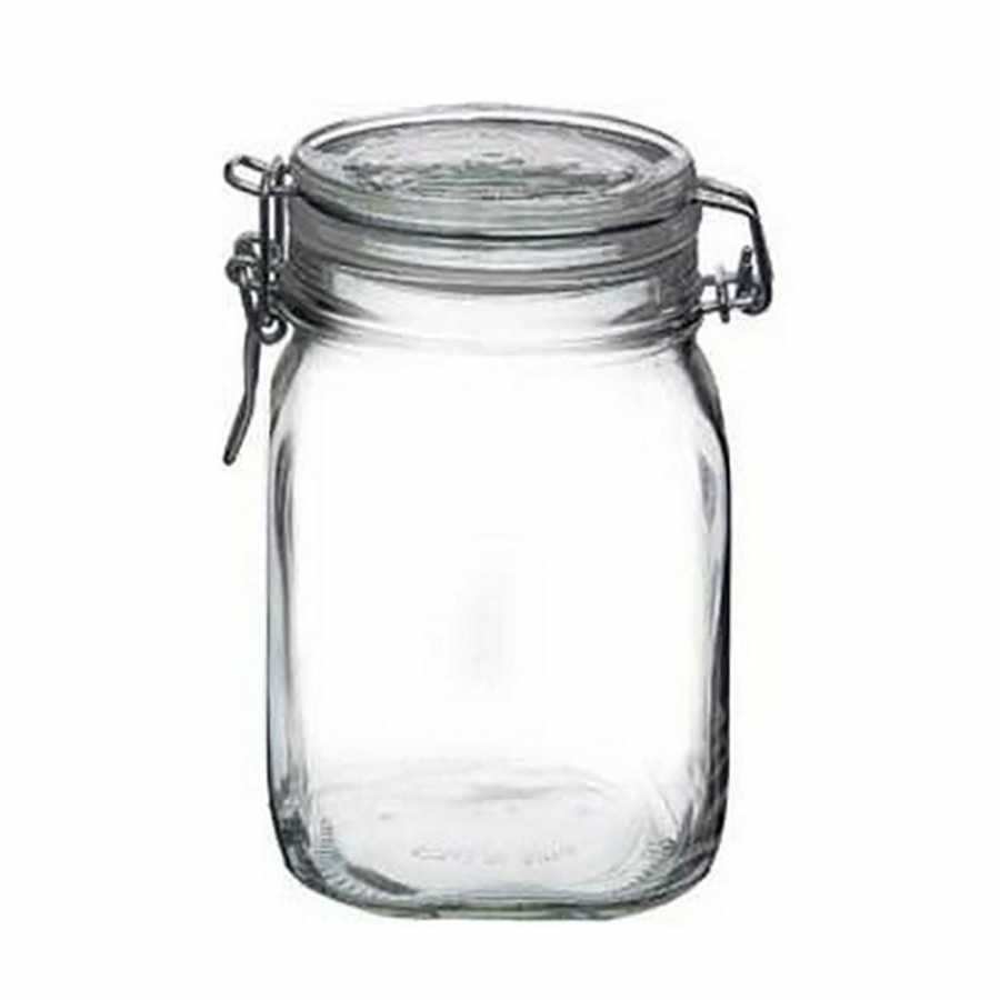 Glassware & Tabletop * | Bormioli Rocco 1L Swing Top Fido Canning Jars | 6-Pack