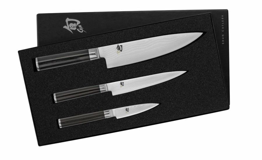 Knives * | Shun Cutlery Shun 3 Piece Classic Cutlery Set