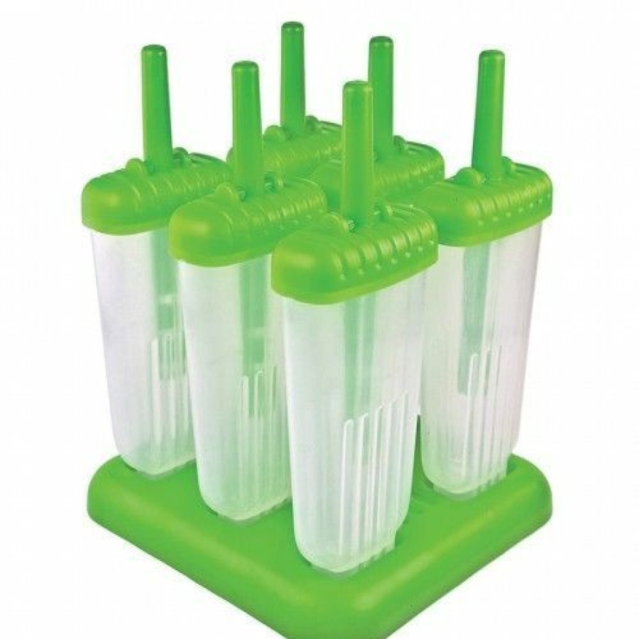 Cooks' Tools * | Tovolo Groovy Pop Mold Green