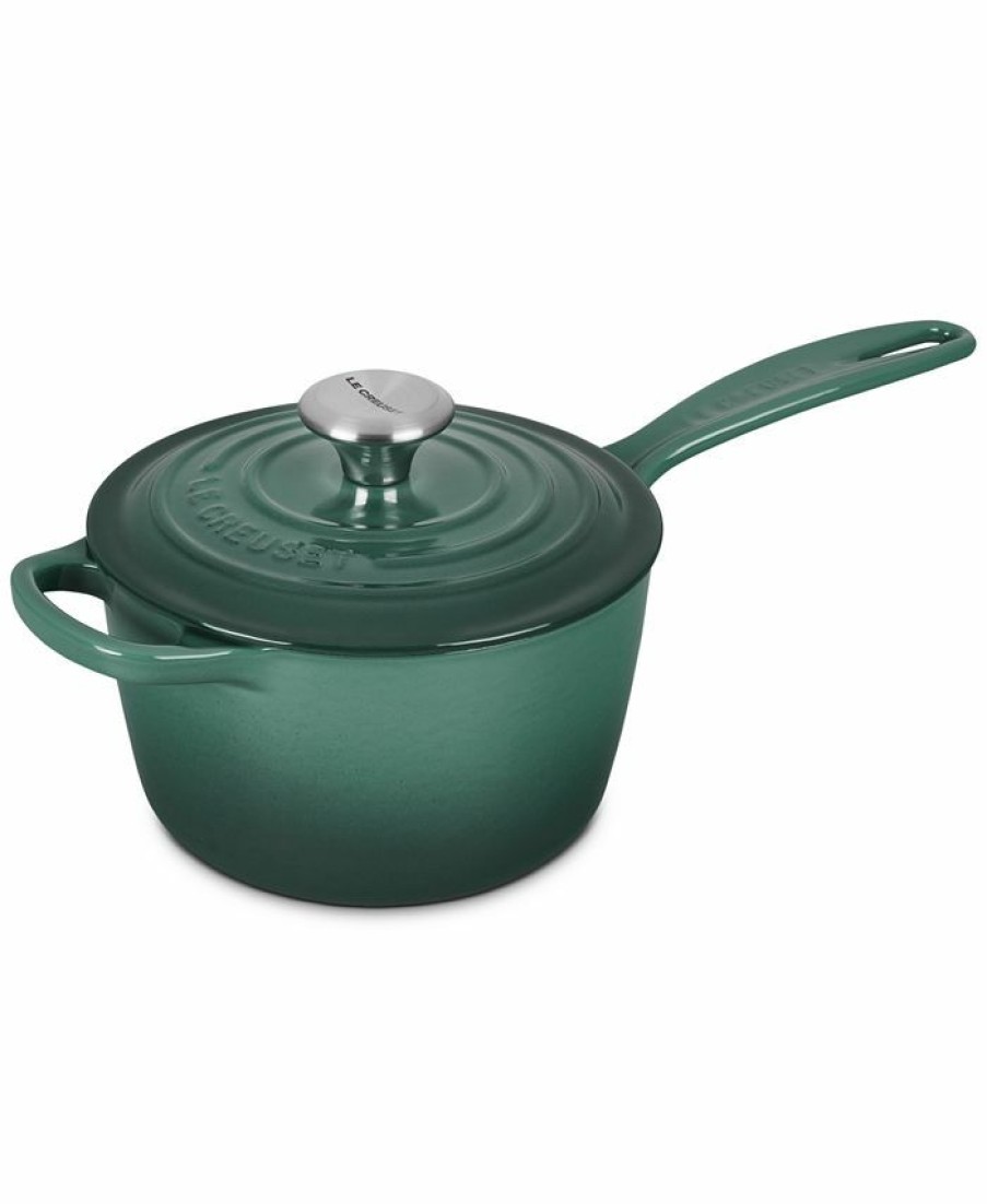 Kitchen * | Le Creuset 1.75-Qt. Enameled Cast Iron Signature Saucepan Artichaut