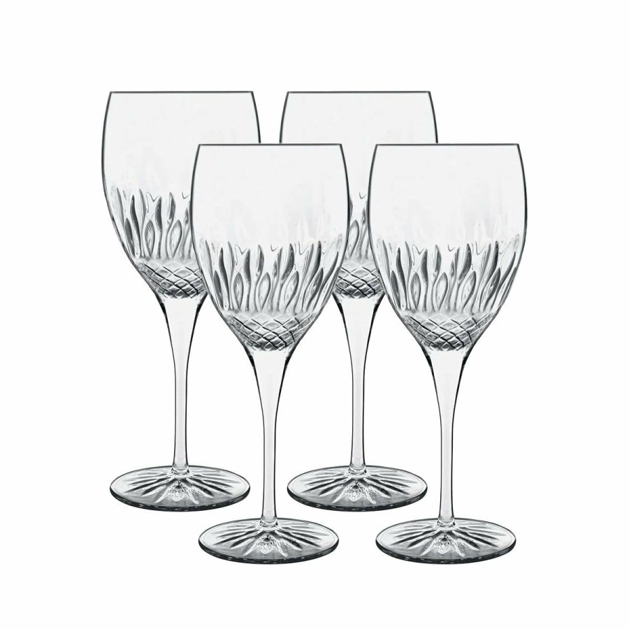 Glassware & Tabletop * | Luigi Bormioli Diamante Chianti 17.5Oz Glass | Set Of 4