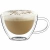 Glassware & Tabletop * | Luigi Bormioli Thermic Double Wall Glassware: 2Pc Cappuccino Set (13Oz)