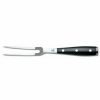 Cooks' Tools * | Wusthof Cutlery Wusthof Classic Ikon 6 Meat Fork | Curved