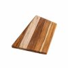 Glassware & Tabletop * | Teakhaus Trapeze Edge Grain Cutting/Serving Board | 11 X 7 X .55