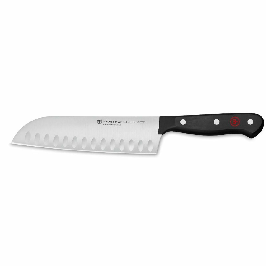 Knives * | Wusthof Cutlery Wusthof Gourmet 7 Santoku Knife | Hollow Edge