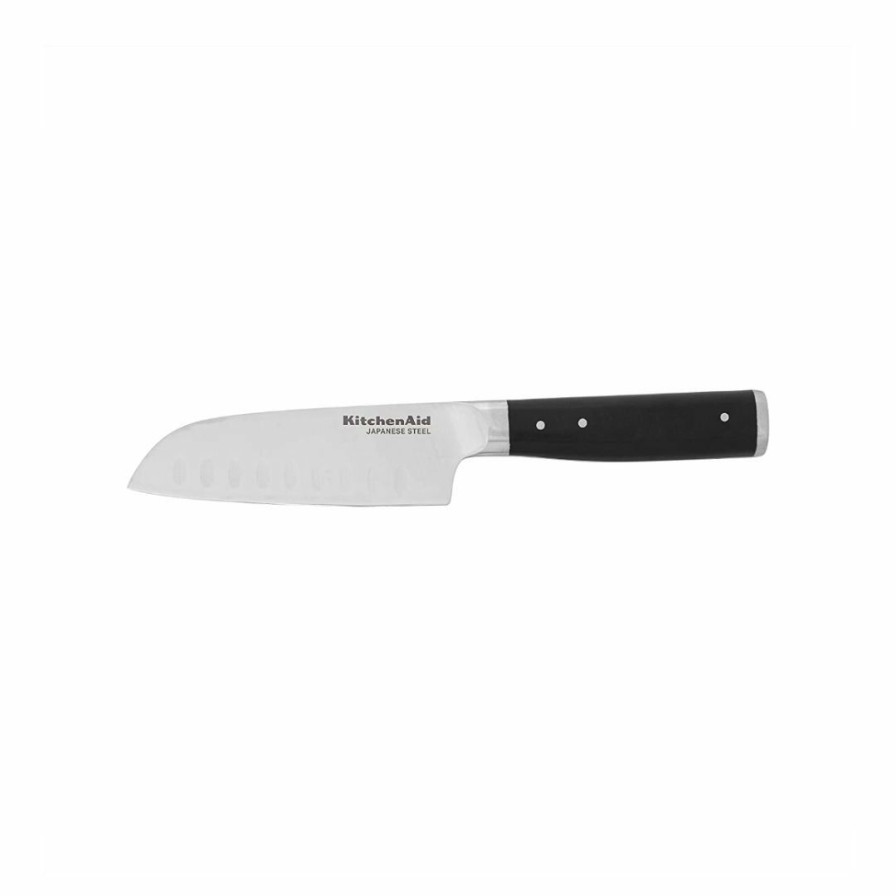 Knives * | Kitchenaid Non-Electrics Kitchenaid Gourmet Forged 5 Santoku Knife With Sheath