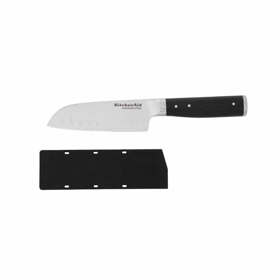 Knives * | Kitchenaid Non-Electrics Kitchenaid Gourmet Forged 5 Santoku Knife With Sheath