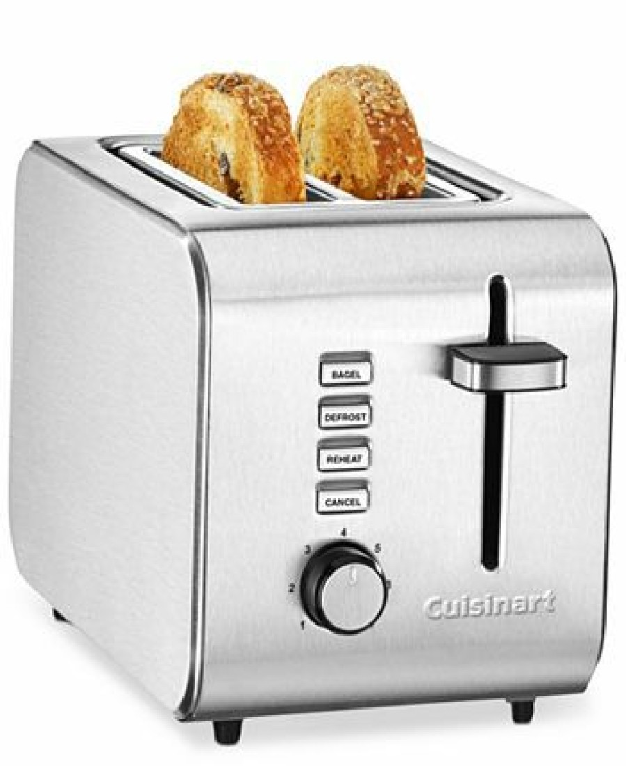 Kitchen * | Cuisinart Pt-5 Metal 2-Slice Toaster, Created For Macy'S Stainless Steel