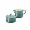 Glassware & Tabletop * | Le Creuset Signature Cream & Sugar Set | Sea Salt