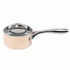 Kitchen * | Berghoff Tri-Ply 5.5 Covered Saucepan, Non-Hammered Copper