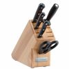 Knives * | Wusthof Cutlery Wusthof Gourmet 6-Piece Starter Knife Block Set | Natural