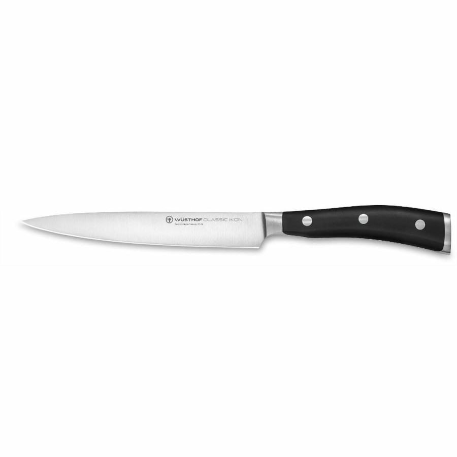 Knives * | Wusthof Cutlery Wusthof Classic Ikon 6 Utility Knife