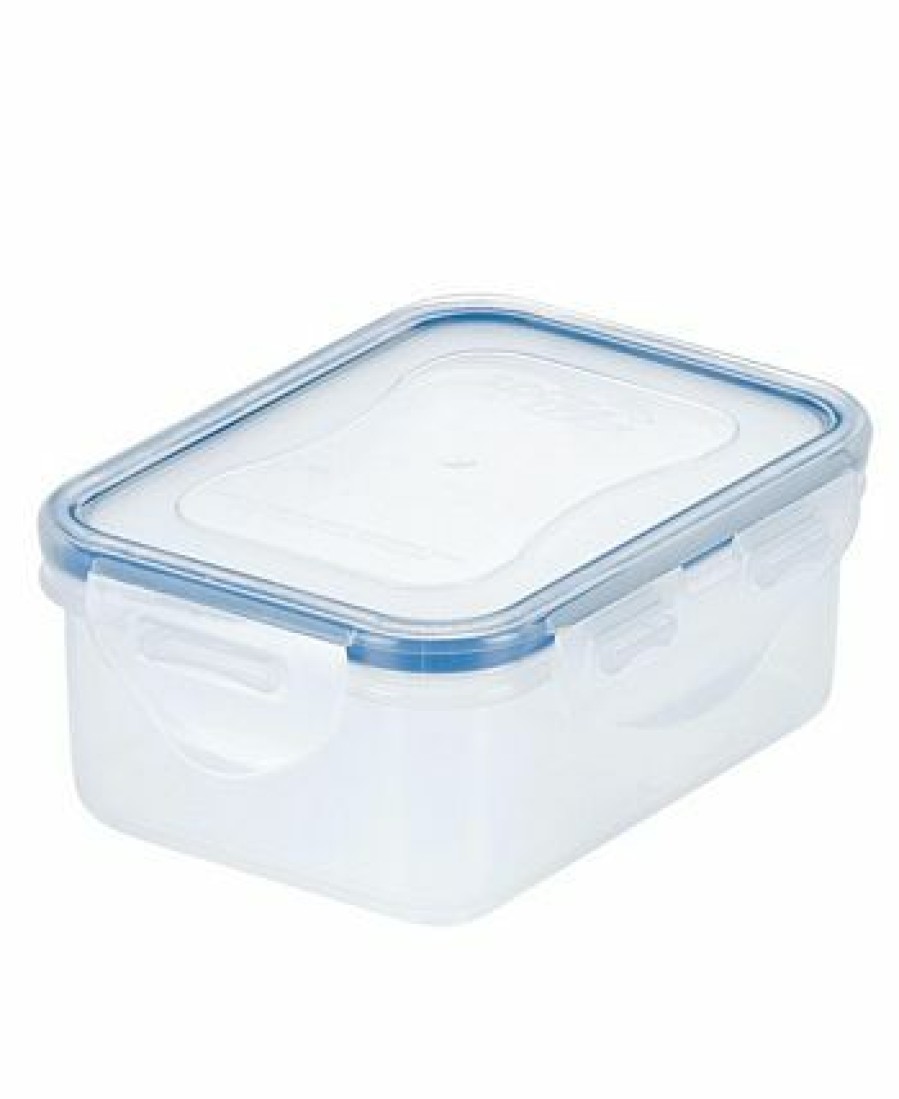 Kitchen * | Lock N Lock Easy Essentials 12-Pc. On The Go 12-Oz. Meals Divided Rectangular Food Storage Containers Clear