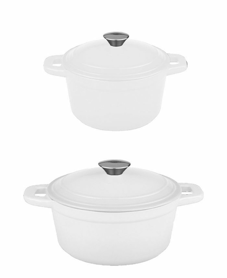 Kitchen * | Berghoff Neo Collection Cast Iron 4-Pc. Cookware Set White