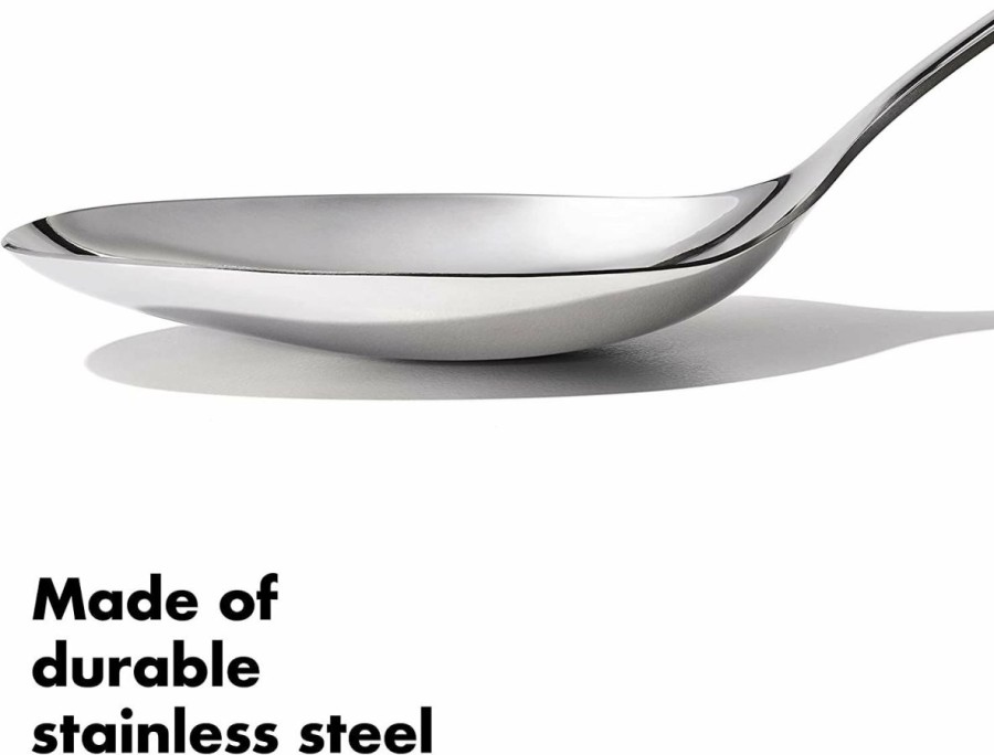 Glassware & Tabletop * | Oxo Steel Solid Spoon