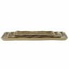 Misc_Gifts * | Uttermost Artisan Antique-Like Trays, Set Of 3 Gold-Tone