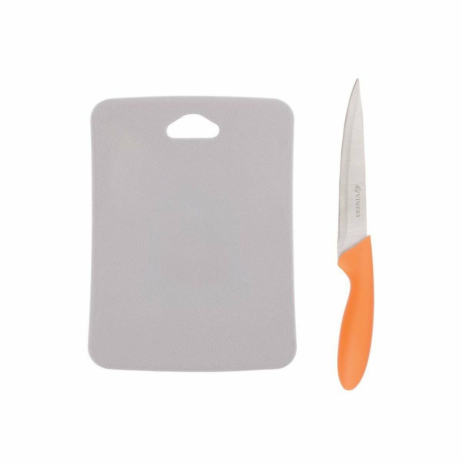 Knives * | Viners Vivid Utility Knife With Chopping Board