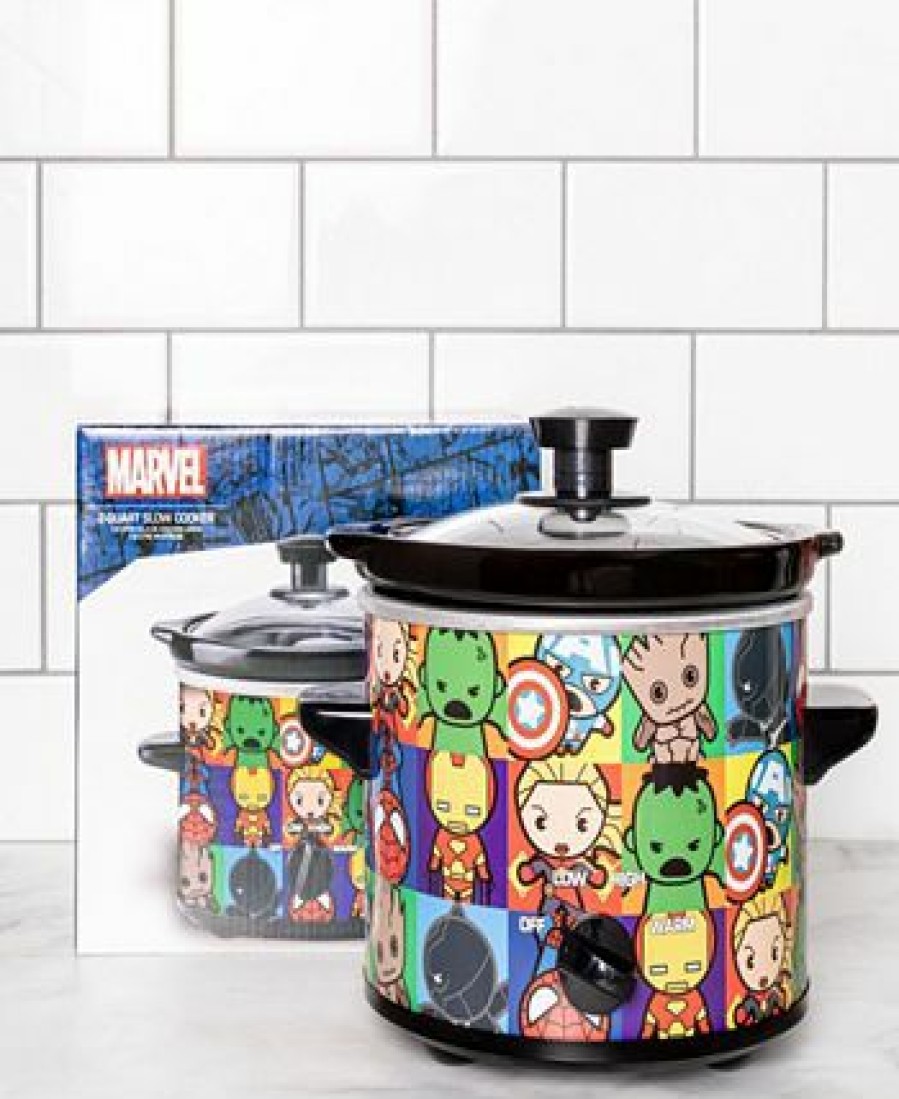 Kitchen * | Uncanny Brands Marvel Avengers Kawaii Slow Cooker Multi