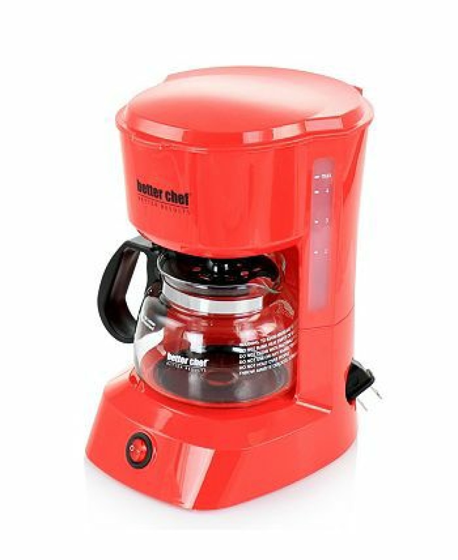 Kitchen * | Better Chef 4 Cup Compact Coffee Maker With Removable Filter Basket