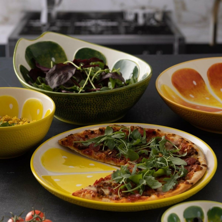 Glassware & Tabletop * | Typhoon World Foods 11 Round Platter | Lemon