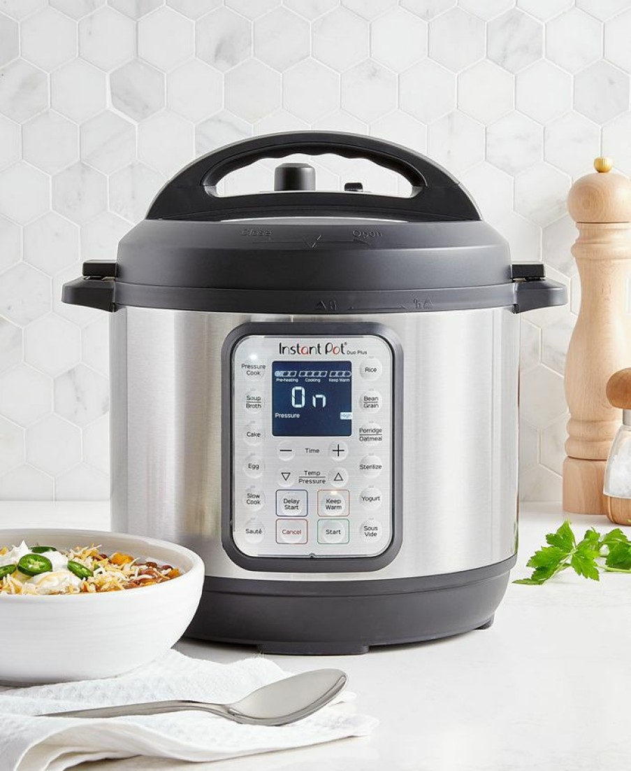 Kitchen * | Instant Pot Duo Plus 6-Qt. 9-In-1, One-Touch Multi-Cooker Stainless Steel