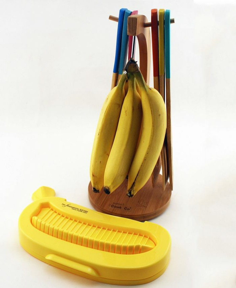 Kitchen * | Berghoff Cooknco Bamboo Banana Hanger & Cutter Set Multi